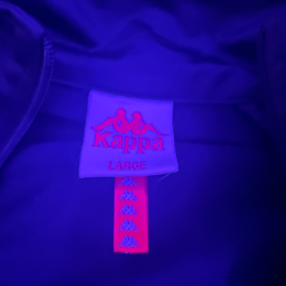 Kappa Tracksuit Jacket Black/White large